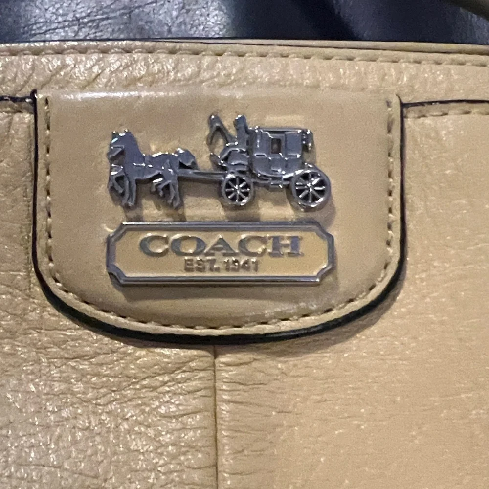 Coach Kara Carryall yellow bag